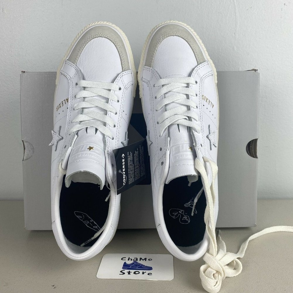 Converse x Alexis Sablone One Star Pro Ox Low Top White Mens - Picture 7 of 11